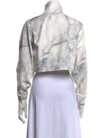 KITH Mock Neck Long Sleeve Crop Top