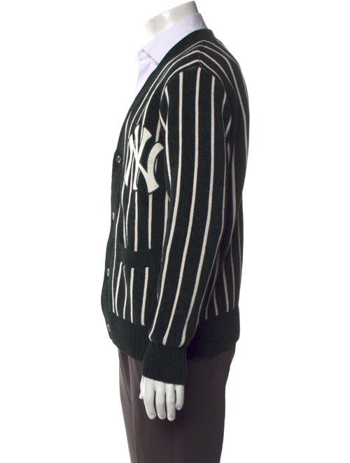 KITH Striped V-Neck Cardigan