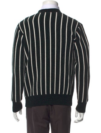 KITH Striped V-Neck Cardigan