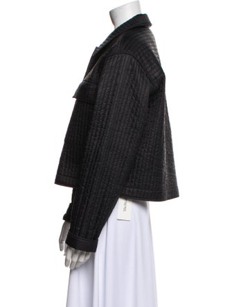 KITH Nylon Plaid Print Down Jacket