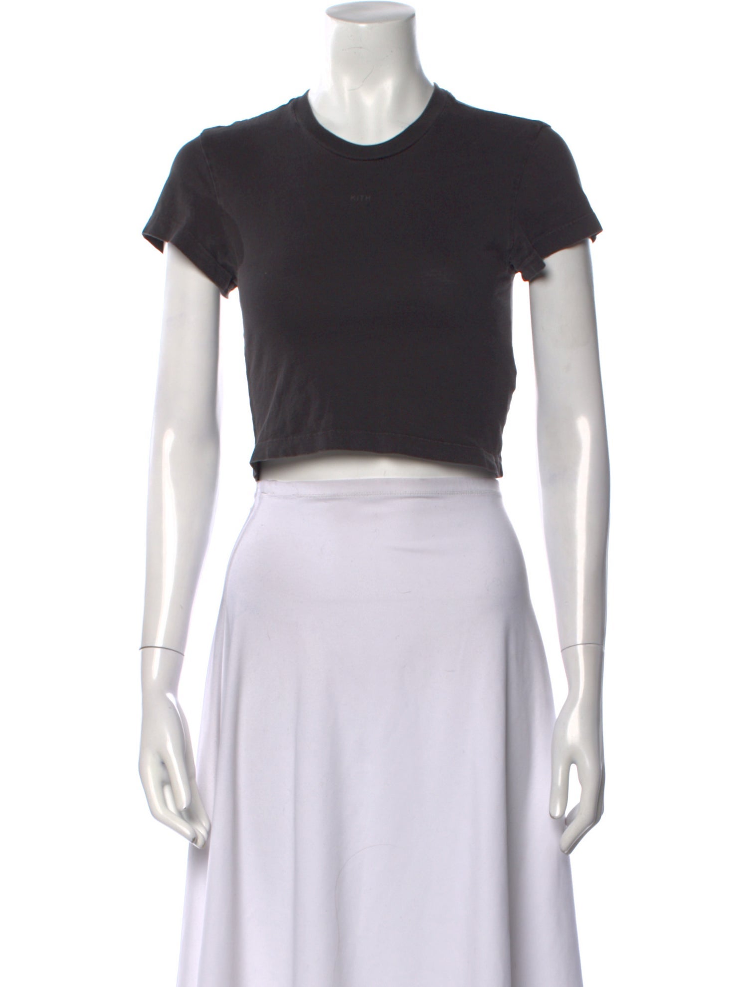 KITH Crew Neck Short Sleeve Crop Top