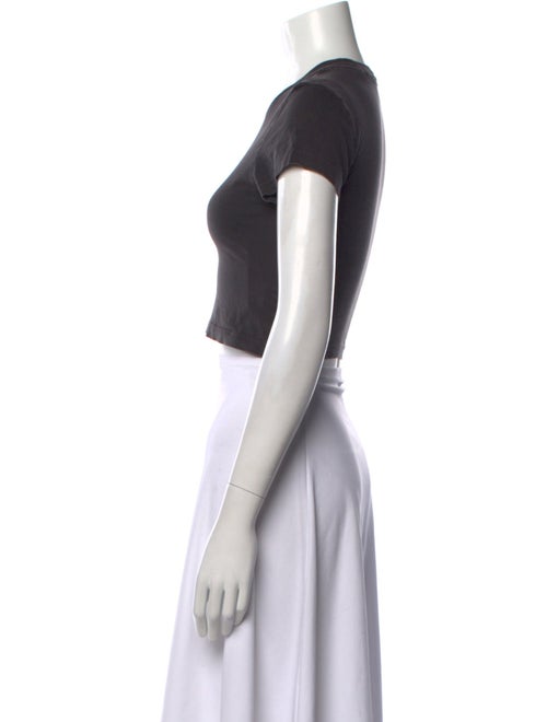 KITH Crew Neck Short Sleeve Crop Top