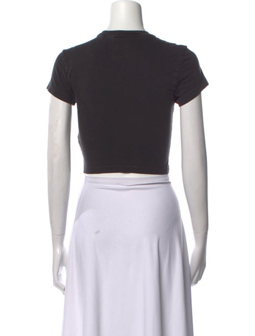 KITH Crew Neck Short Sleeve Crop Top