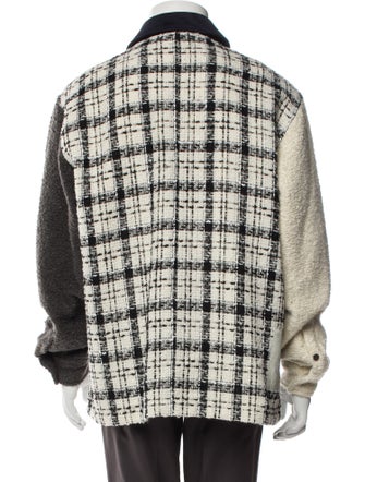 KITH Plaid Print Trucker Jacket
