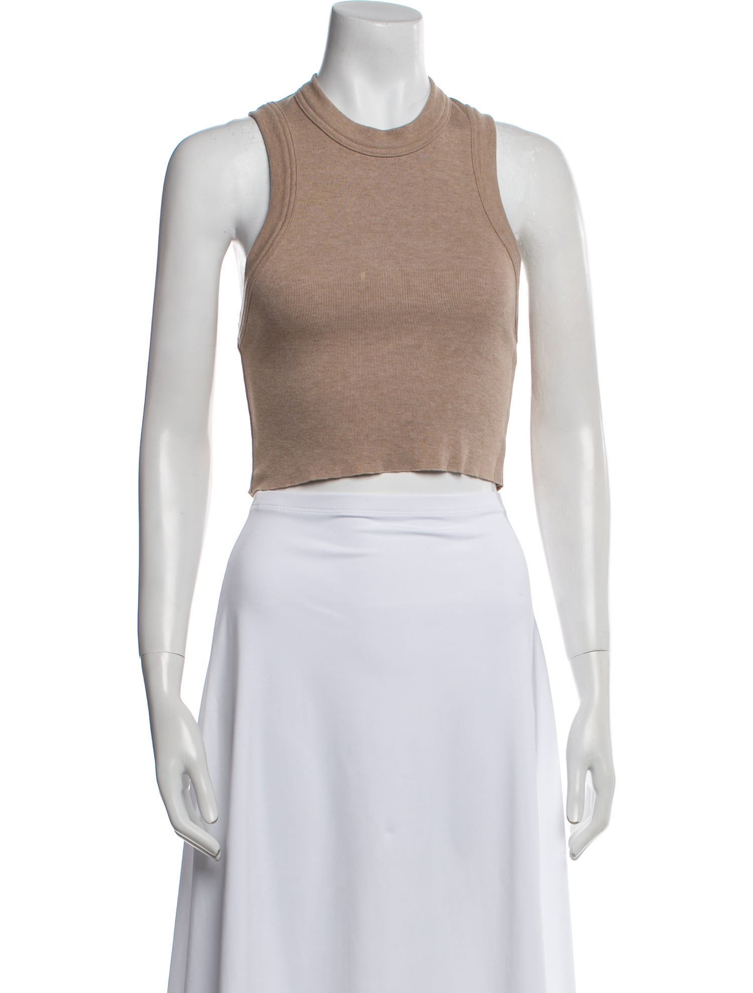 KITH Crew Neck Sleeveless Crop Top