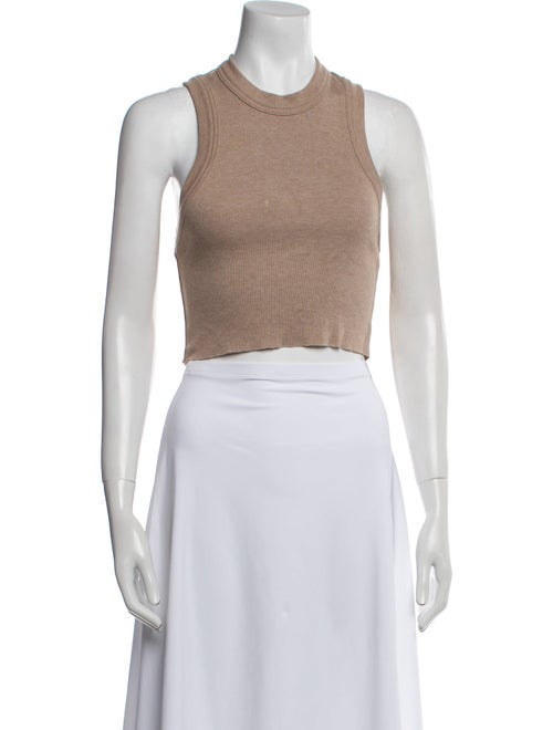 KITH Crew Neck Sleeveless Crop Top