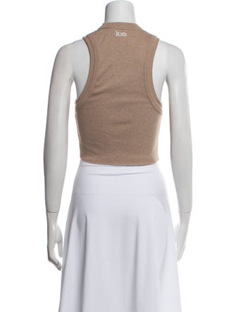KITH Crew Neck Sleeveless Crop Top
