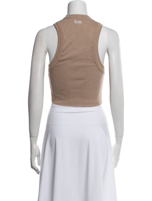 KITH Crew Neck Sleeveless Crop Top