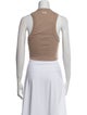 KITH Crew Neck Sleeveless Crop Top
