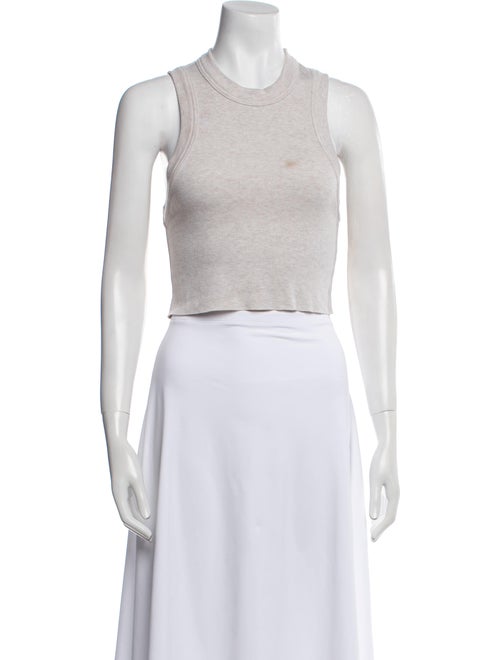 KITH Crew Neck Sleeveless Crop Top
