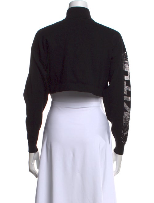 KITH Mock Neck Long Sleeve Crop Top