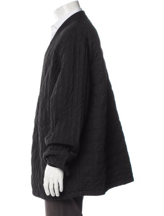 KITH Plaid Print Overcoat