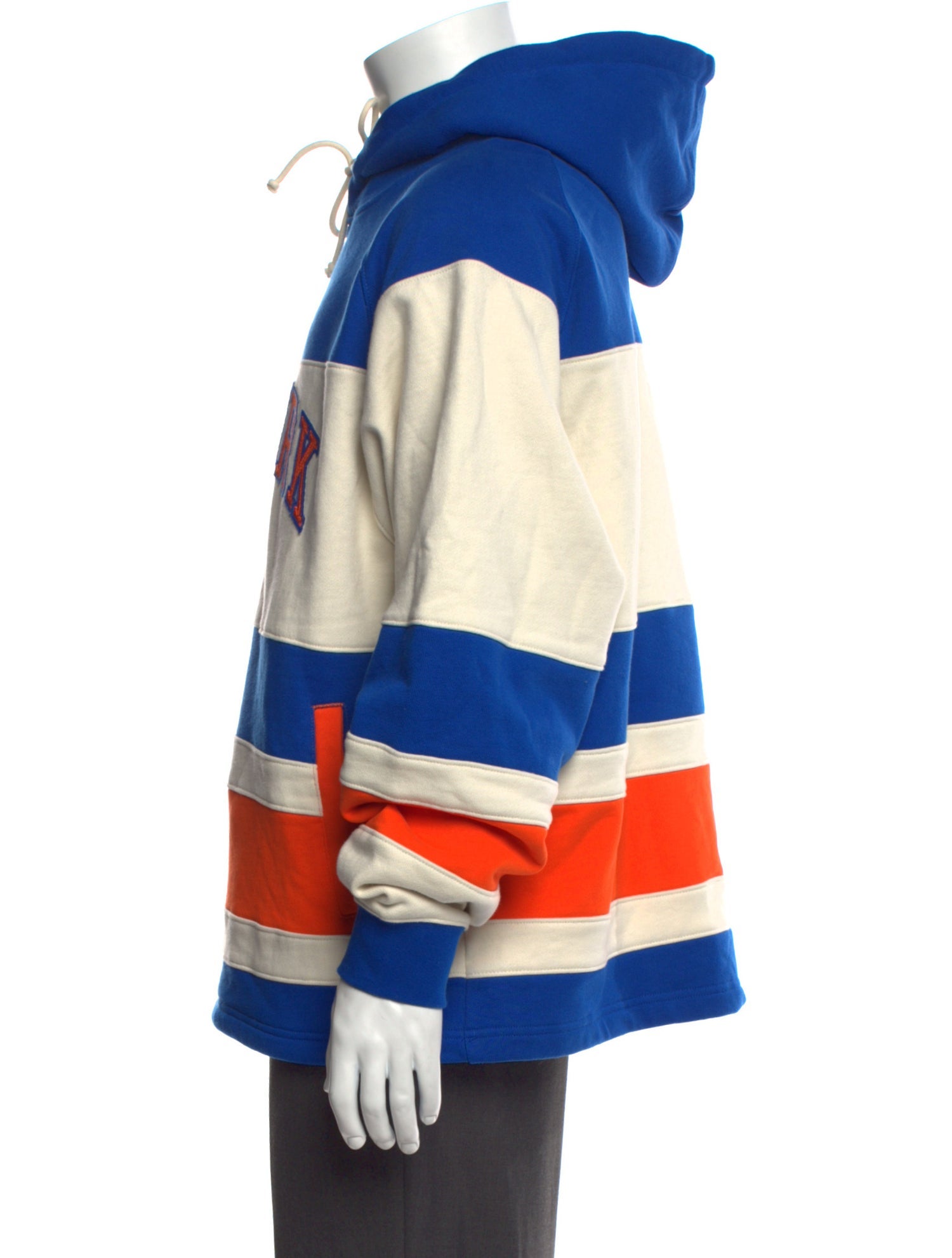 KITH Colorblock Pattern Crew Neck Hoodie