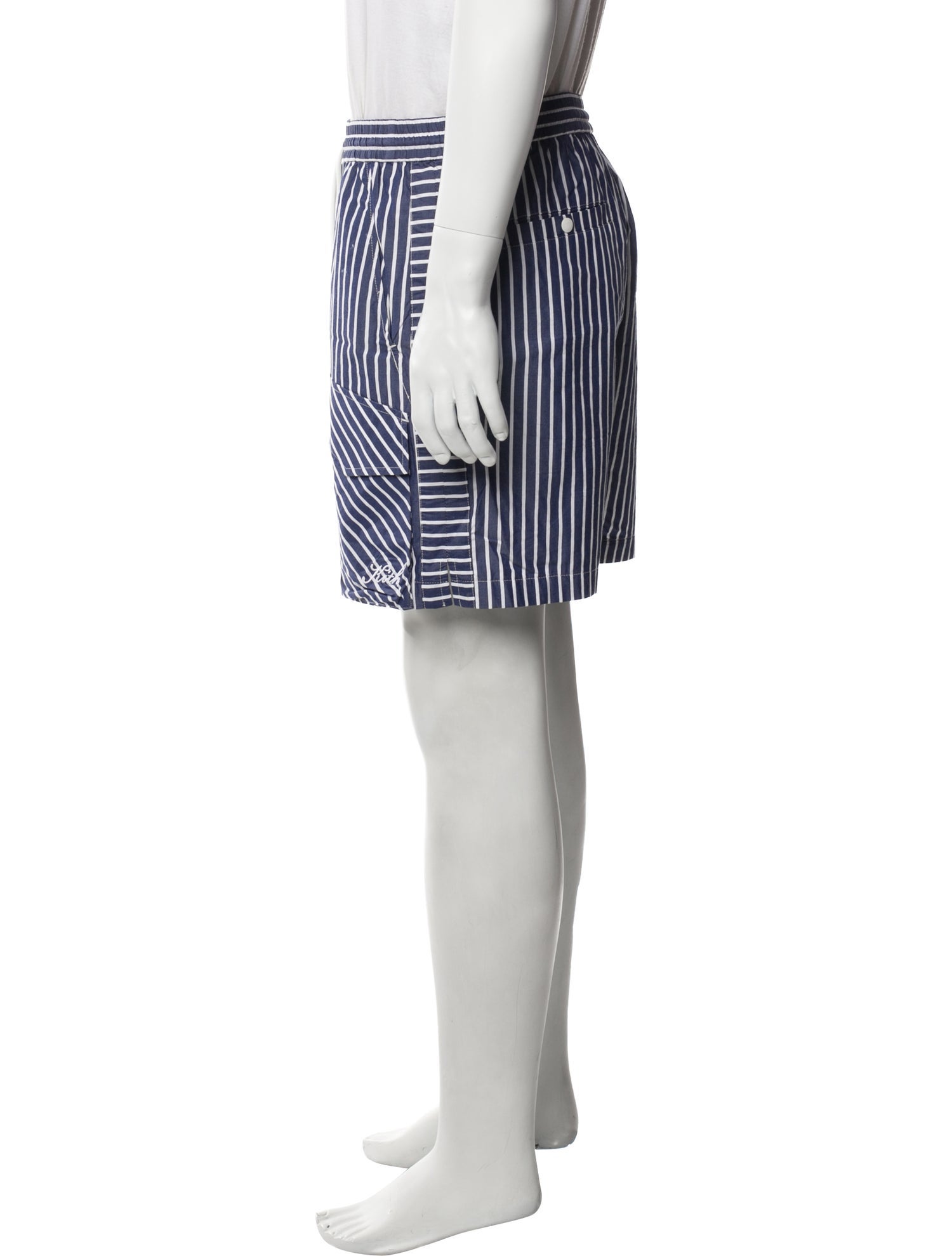 KITH Striped Jogger Shorts