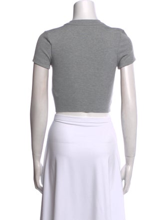 KITH Crew Neck Short Sleeve Crop Top