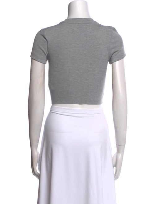 KITH Crew Neck Short Sleeve Crop Top