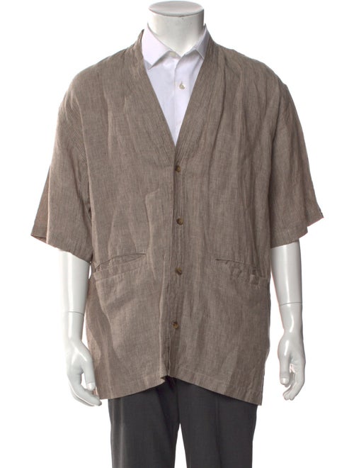 KITH Linen Striped Shirt