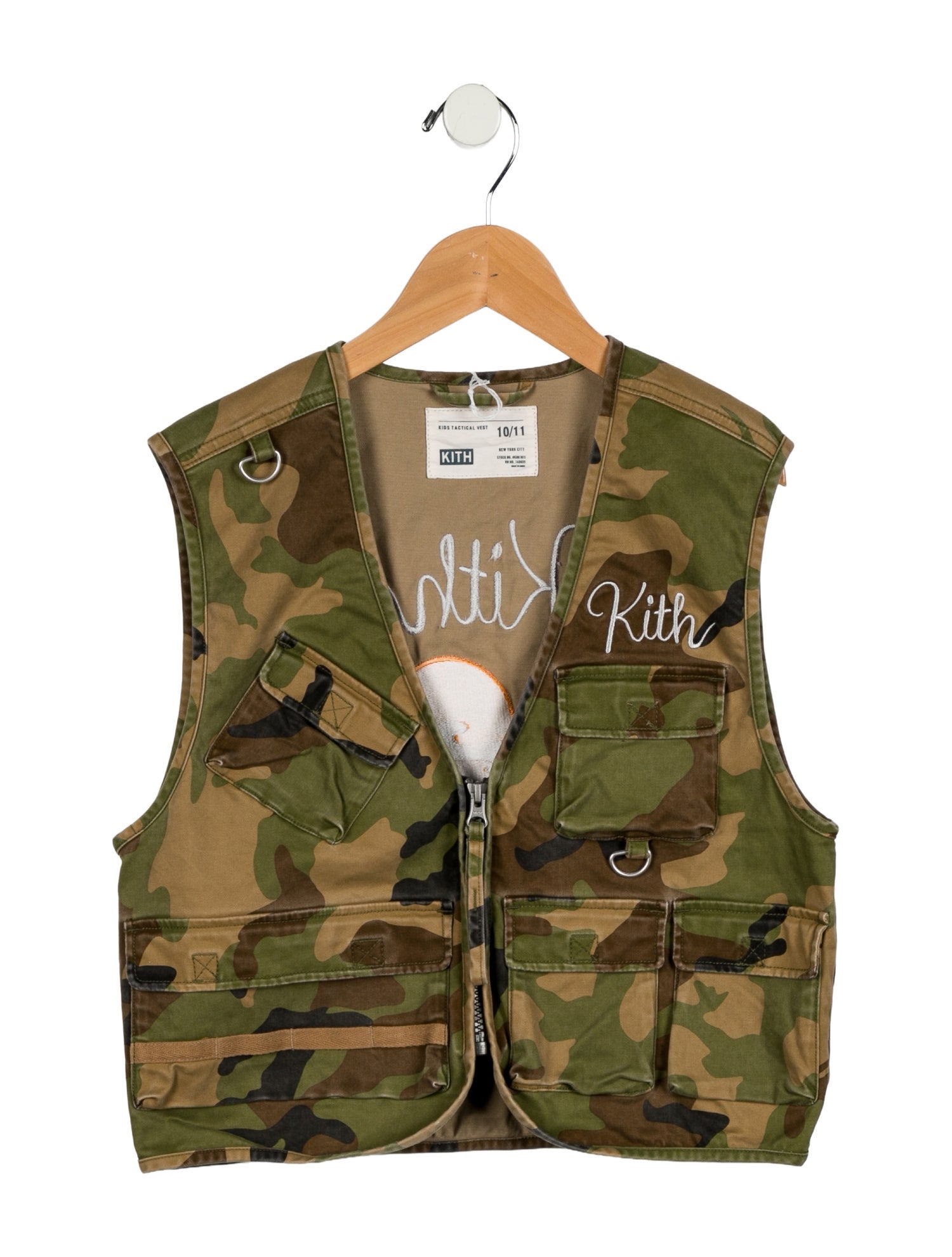 KITH Boys' Camouflage Tactical Vest