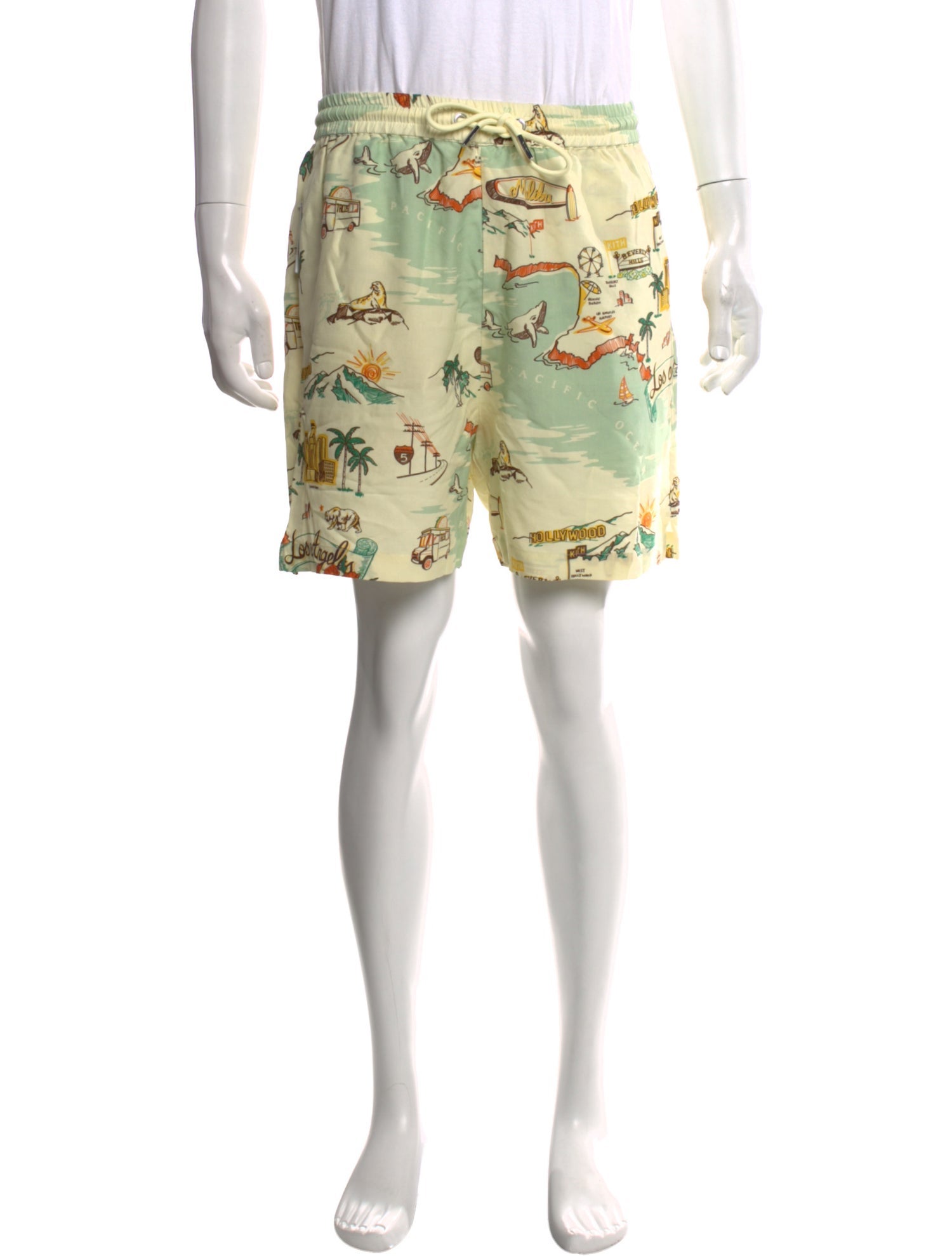 KITH Silk Jogger Shorts