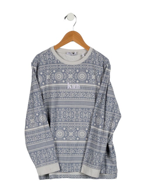 KITH Kids' Printed Long Sleeve Shirt
