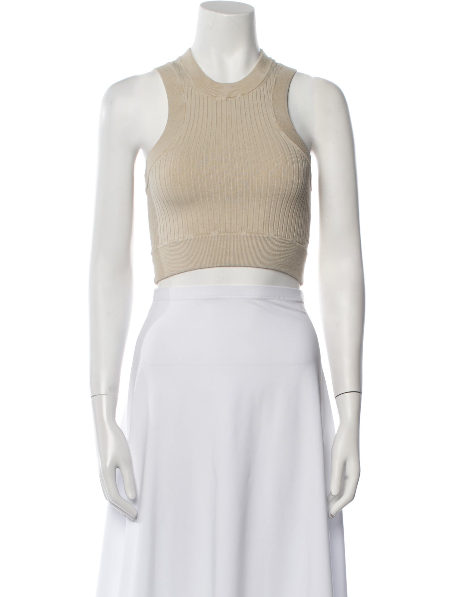 KITH Crew Neck Sleeveless Crop Top