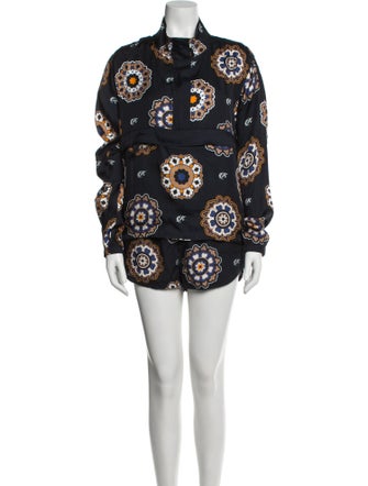 KITH Silk Printed Short Set