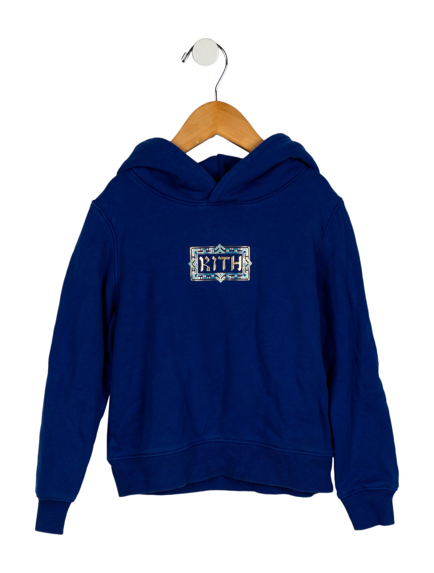 KITH Boys' Hanukkah Hebrew Logo Hoodie