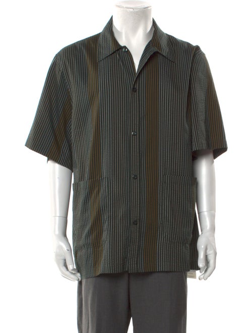 KITH Striped Three-Quarter Sleeve Shirt