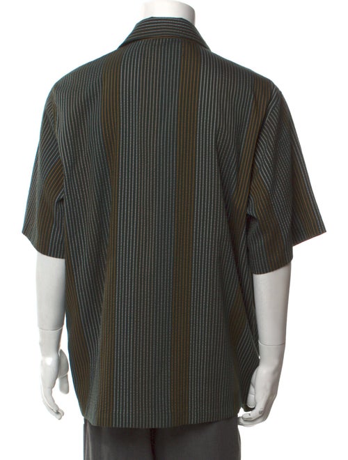 KITH Striped Three-Quarter Sleeve Shirt