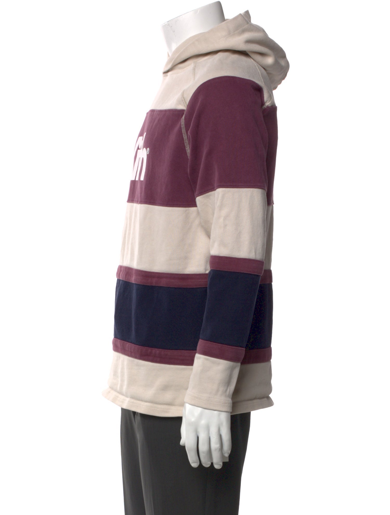 KITH Striped Crew Neck Hoodie