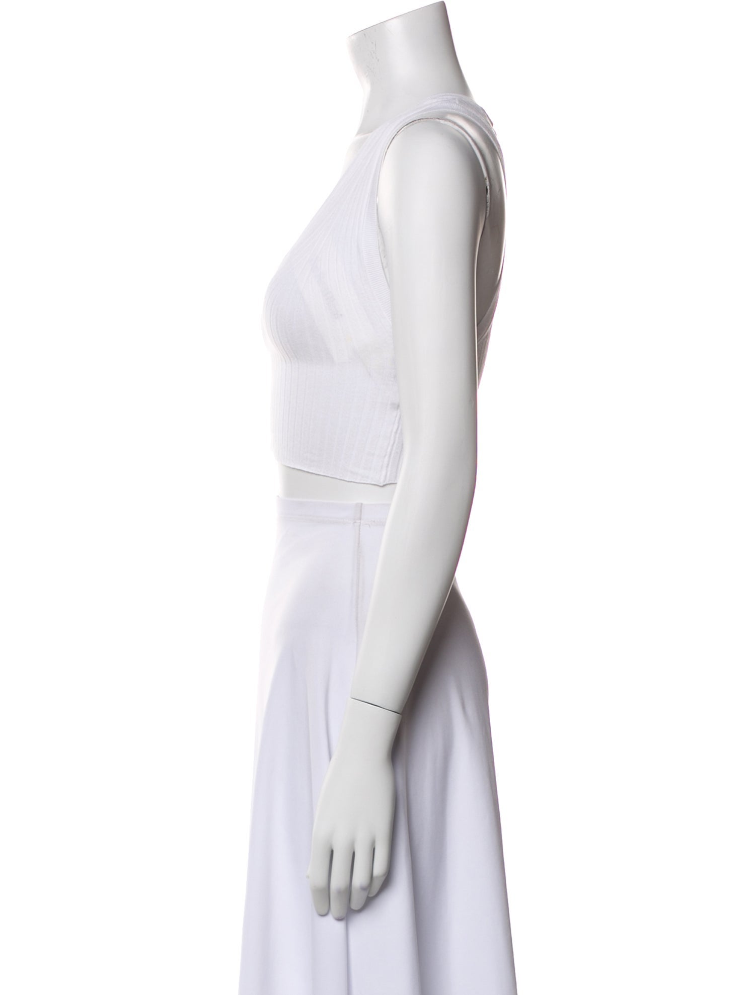 KITH V-Neck Sleeveless Crop Top