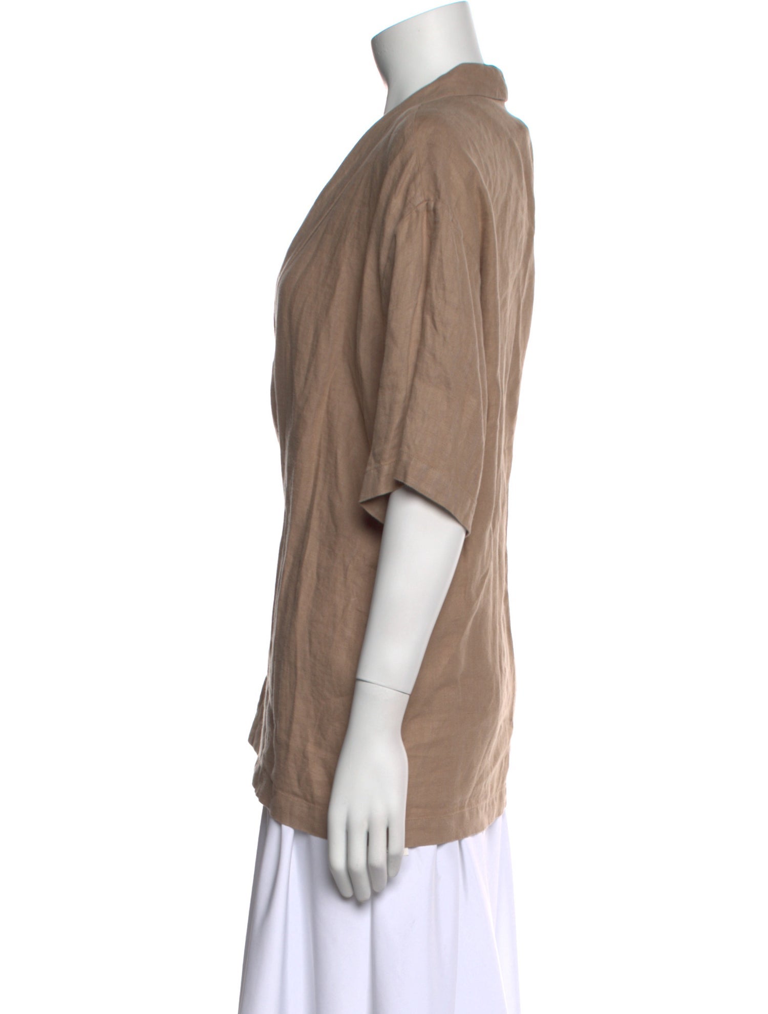 KITH Linen V-Neck Polo