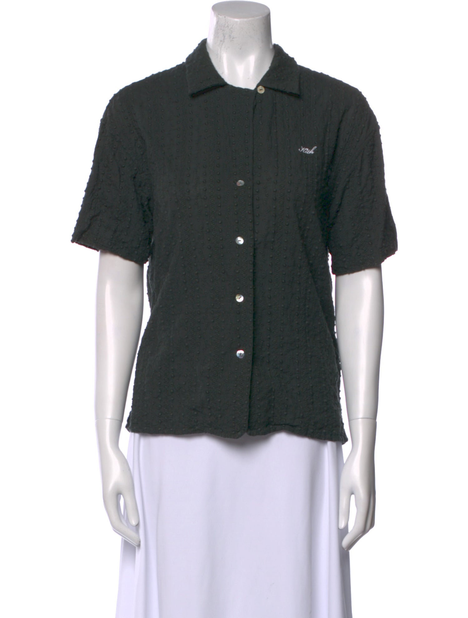 KITH Short Sleeve Button-Up Top