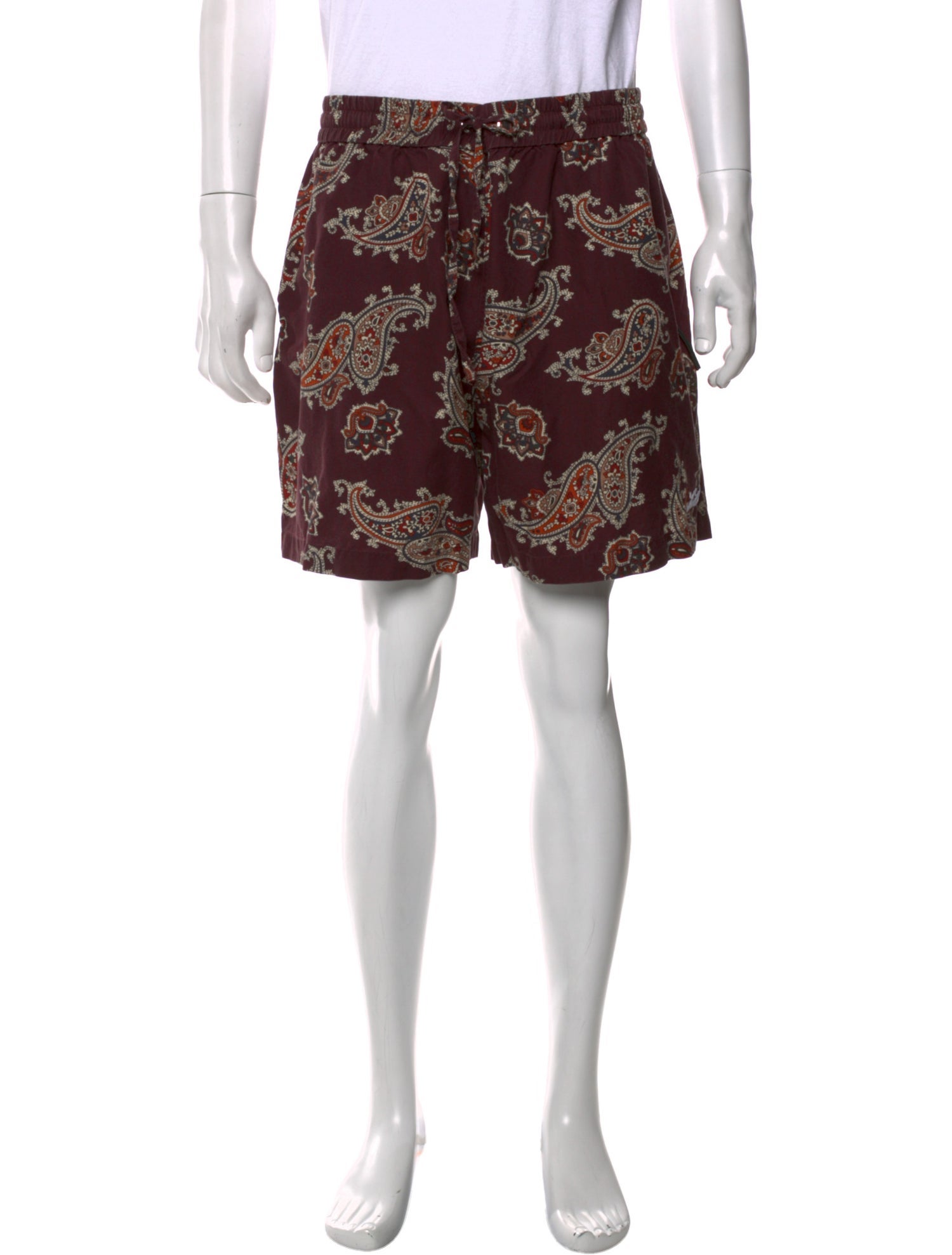 KITH Paisley Print Jogger Shorts