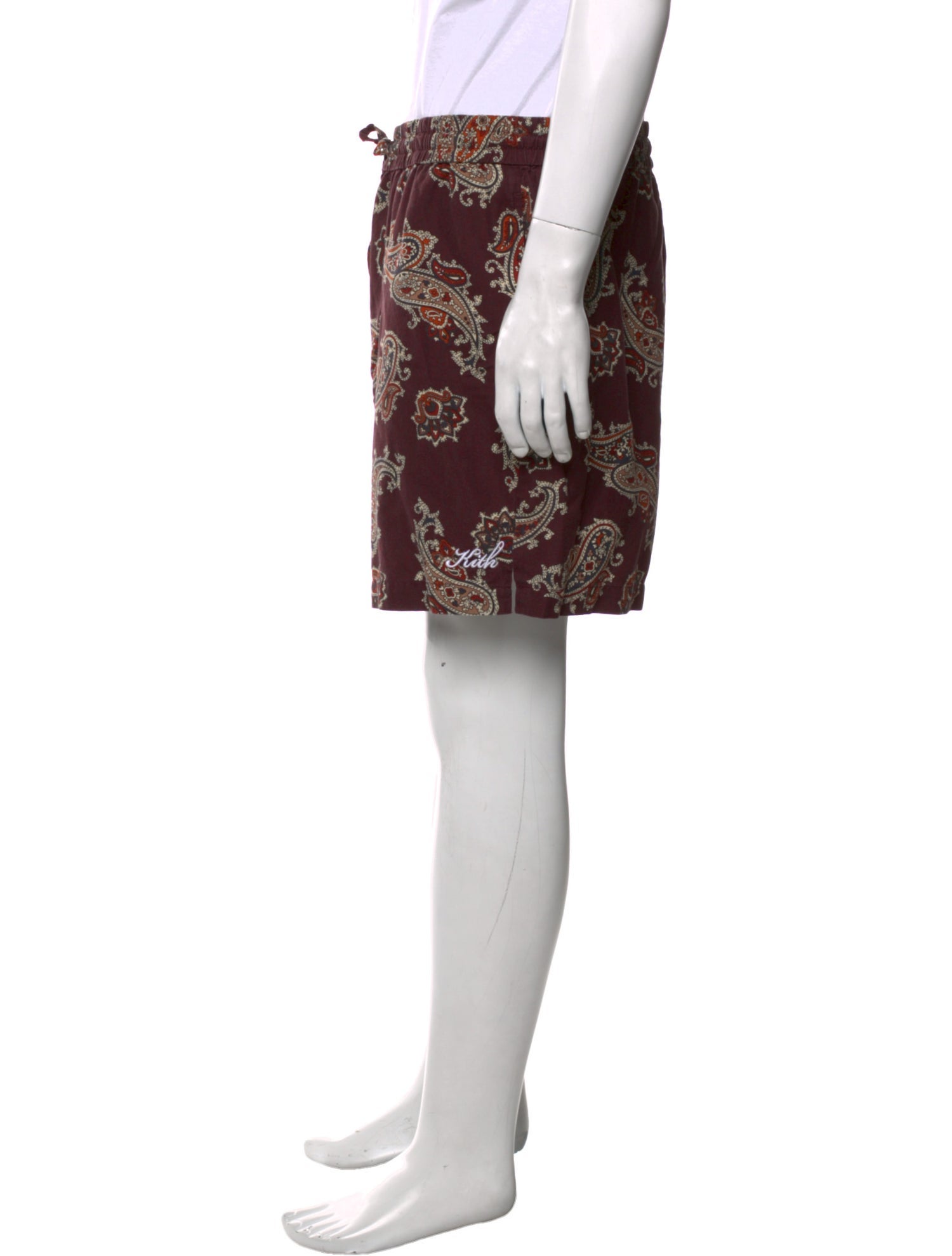 KITH Paisley Print Jogger Shorts