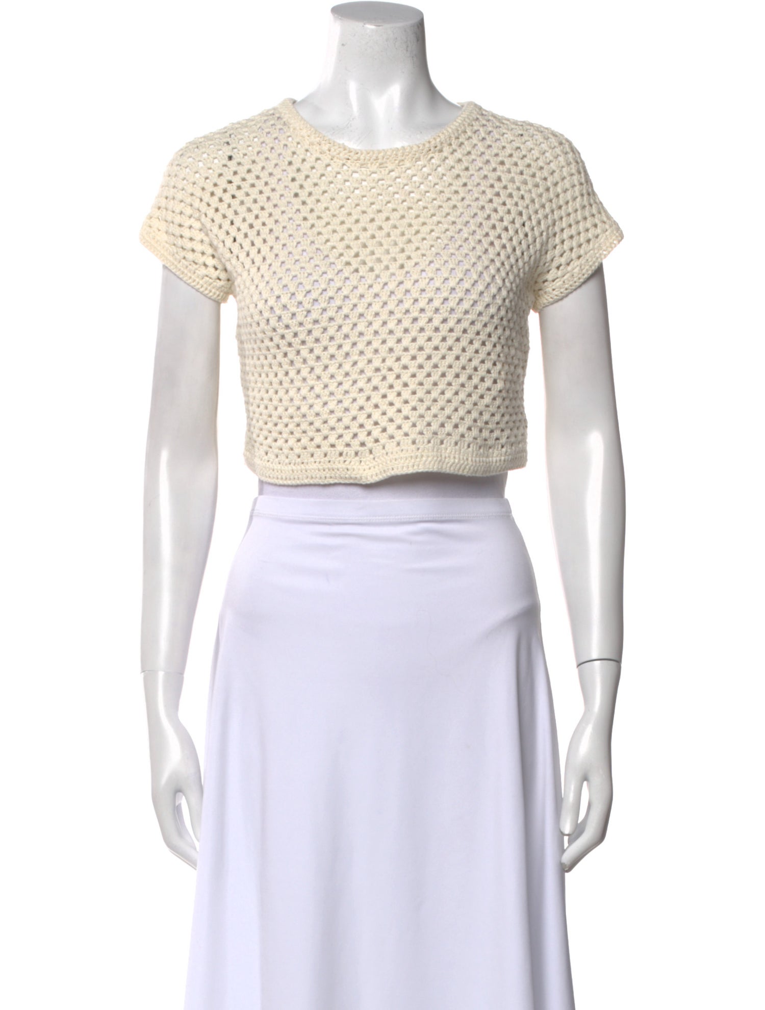 KITH Crew Neck Short Sleeve Crop Top