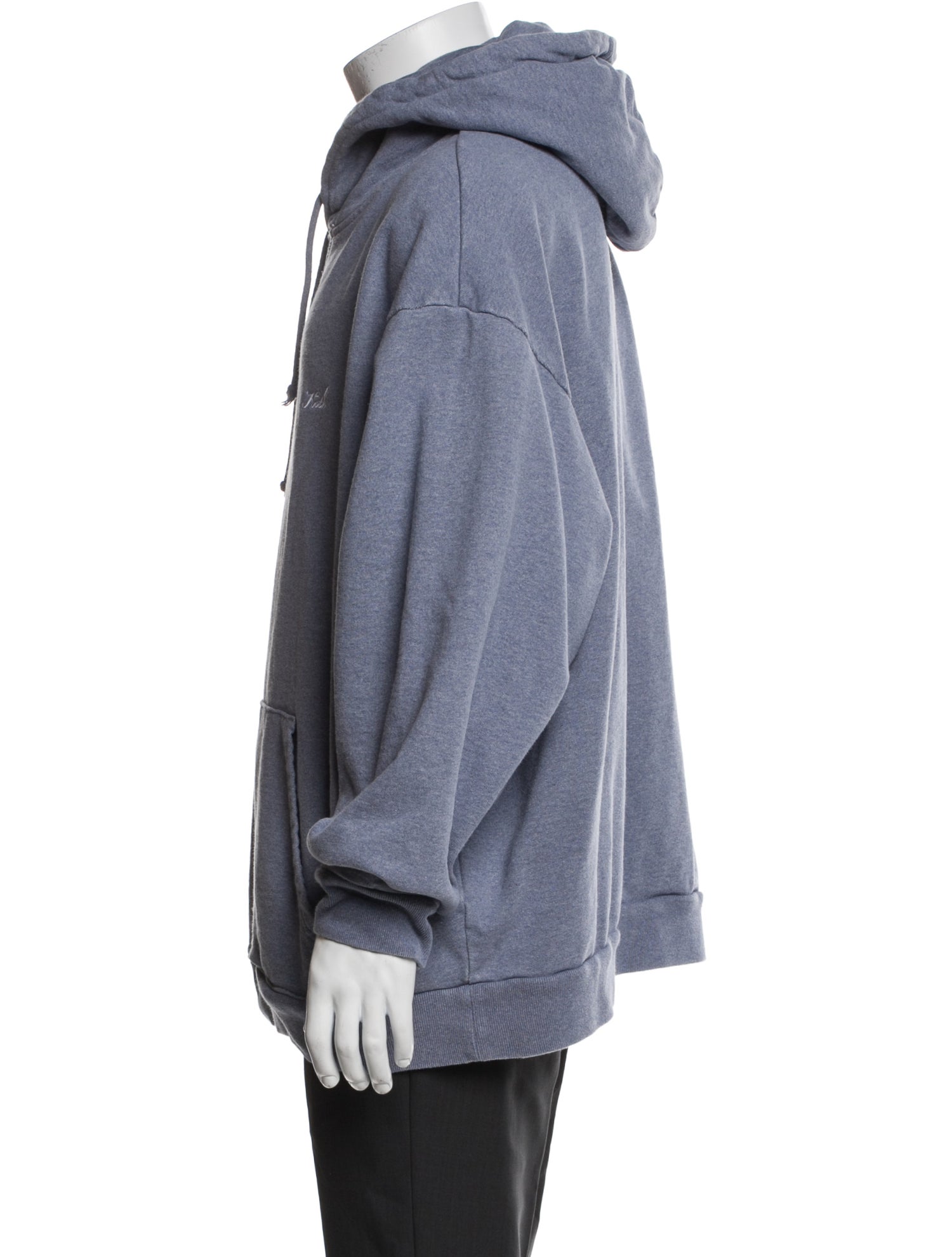 KITH Graphic Print V-Neck Hoodie