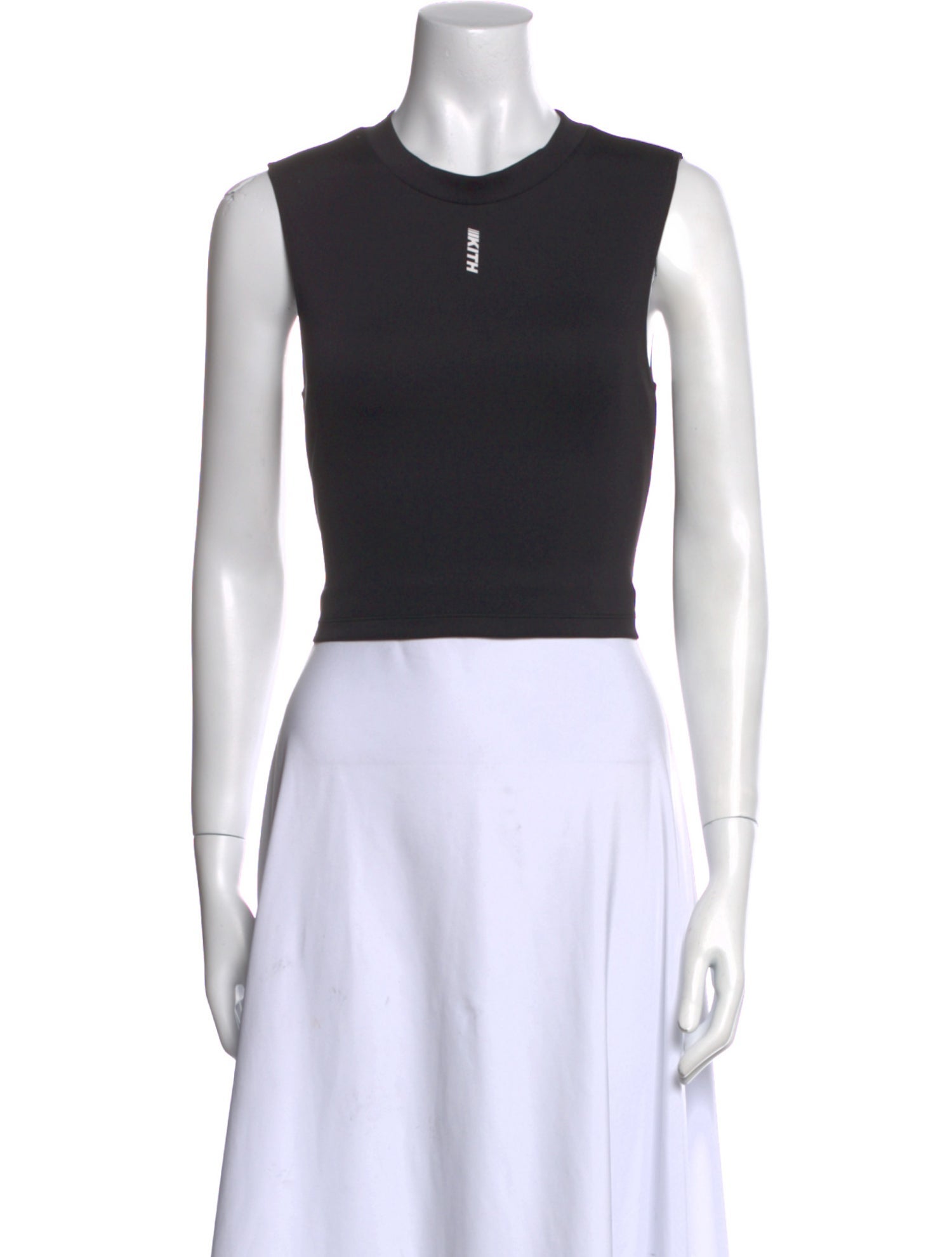 KITH Crew Neck Sleeveless Crop Top