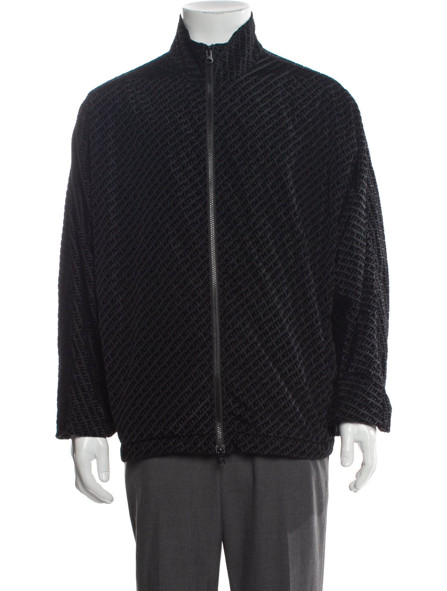 KITH Plaid Print Bomber Jacket