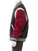 KITH Virgin Wool Colorblock Pattern Varsity Jacket