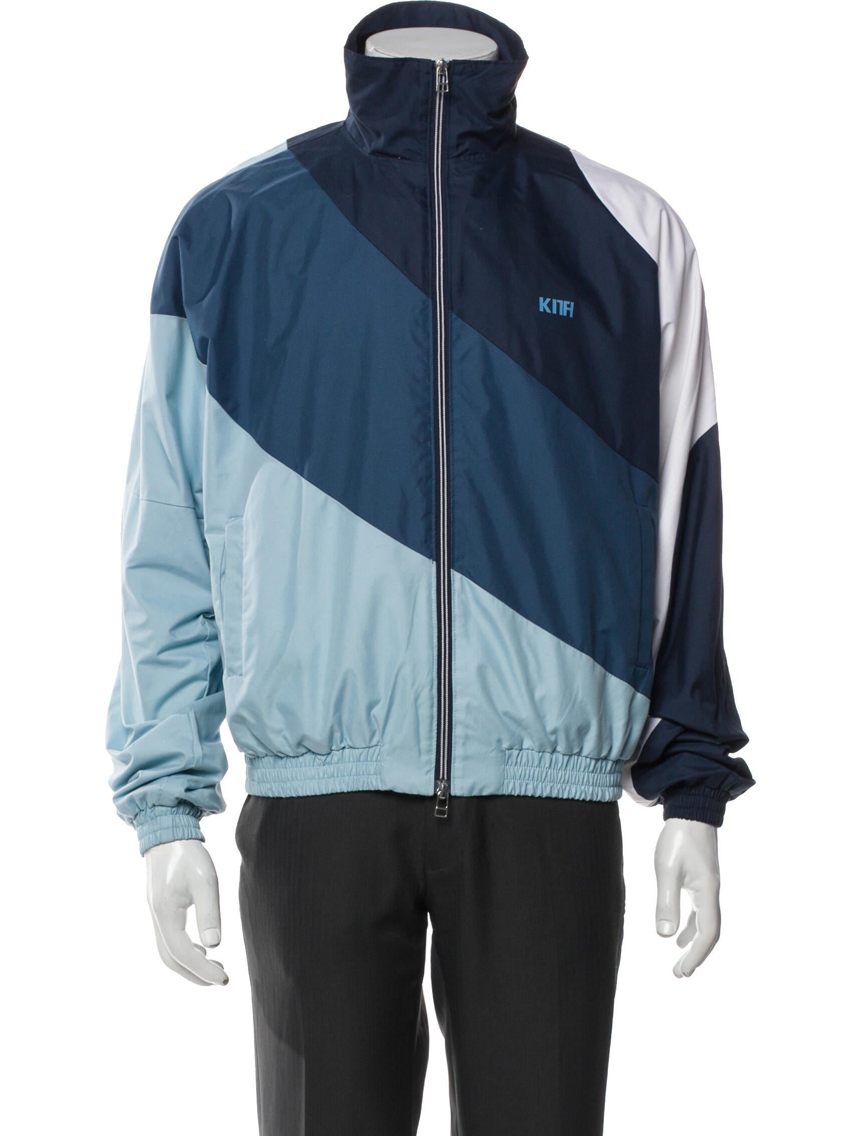 KITH Colorblock Pattern Windbreaker