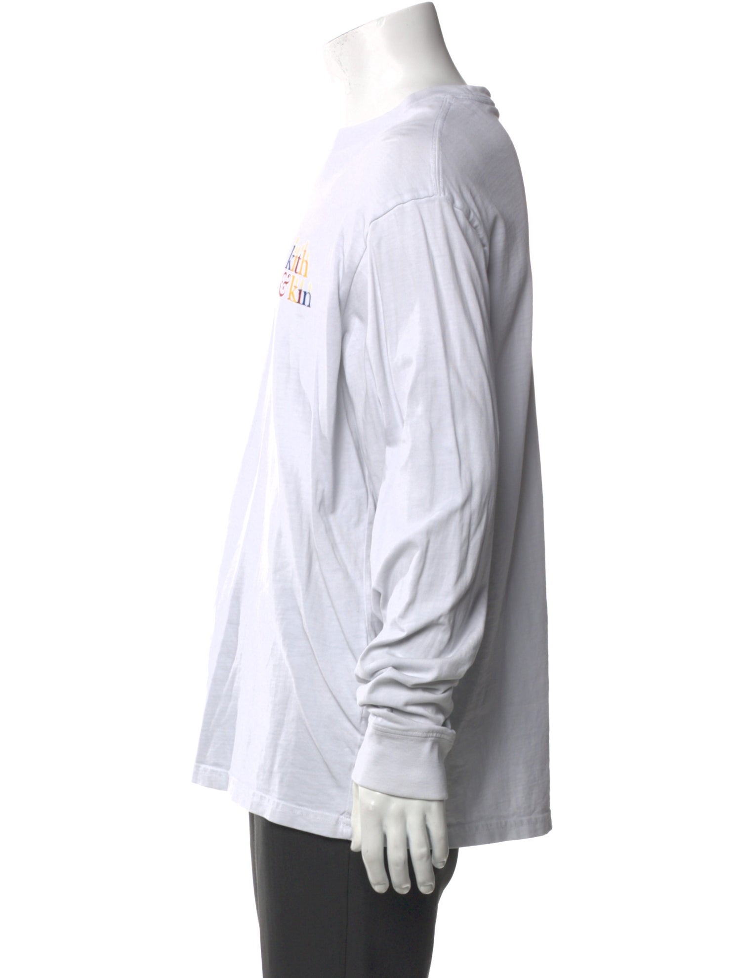 KITH Graphic Print Crew Neck Henley