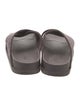 KITH Suede Graphic Print Slides