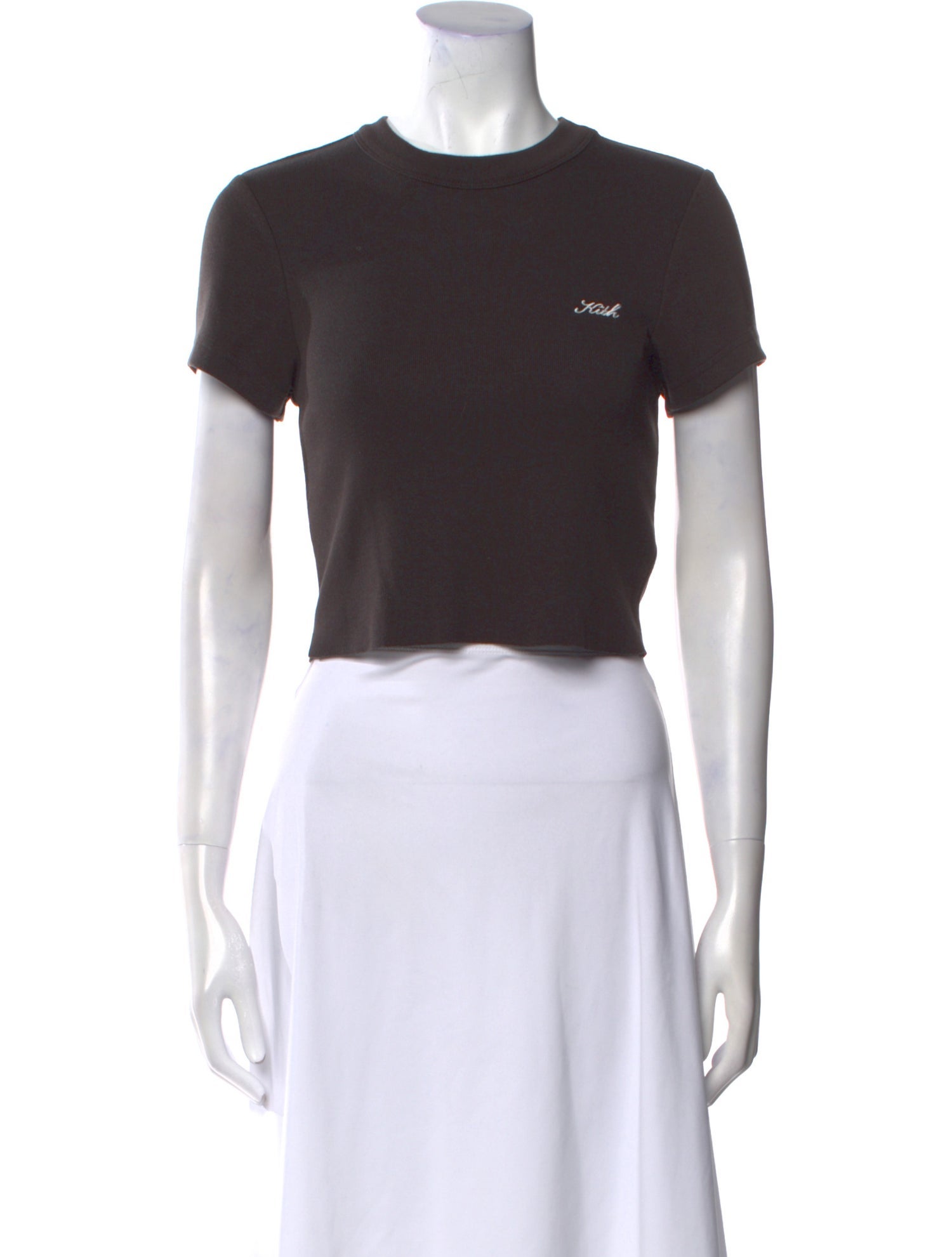 KITH Crew Neck Short Sleeve Crop Top