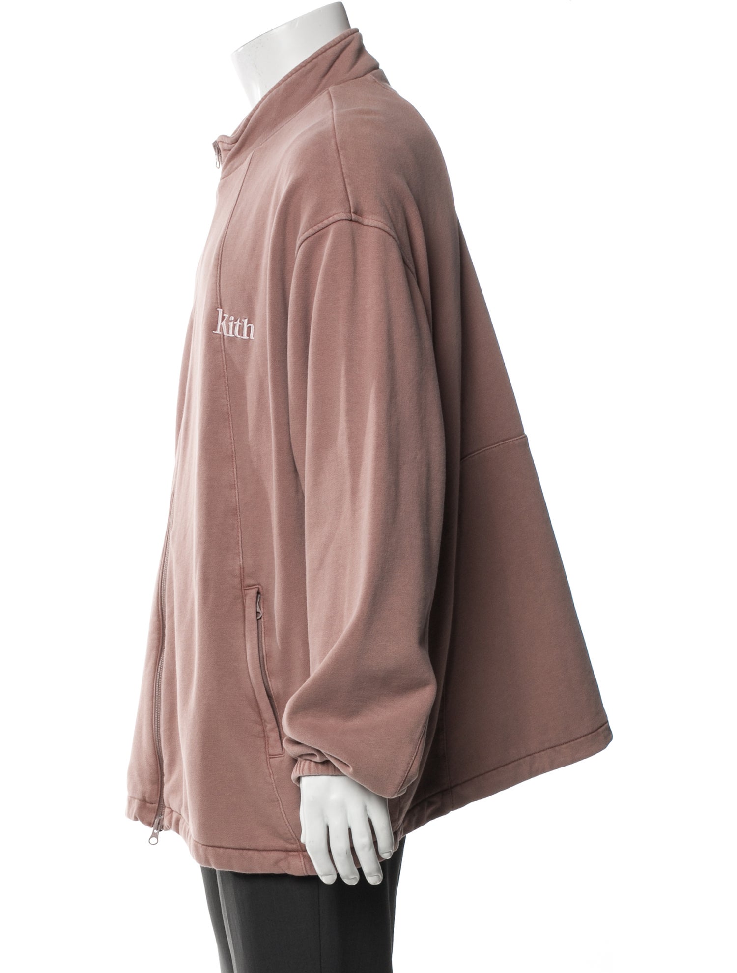 KITH Mock Neck Long Sleeve Sweatshirt