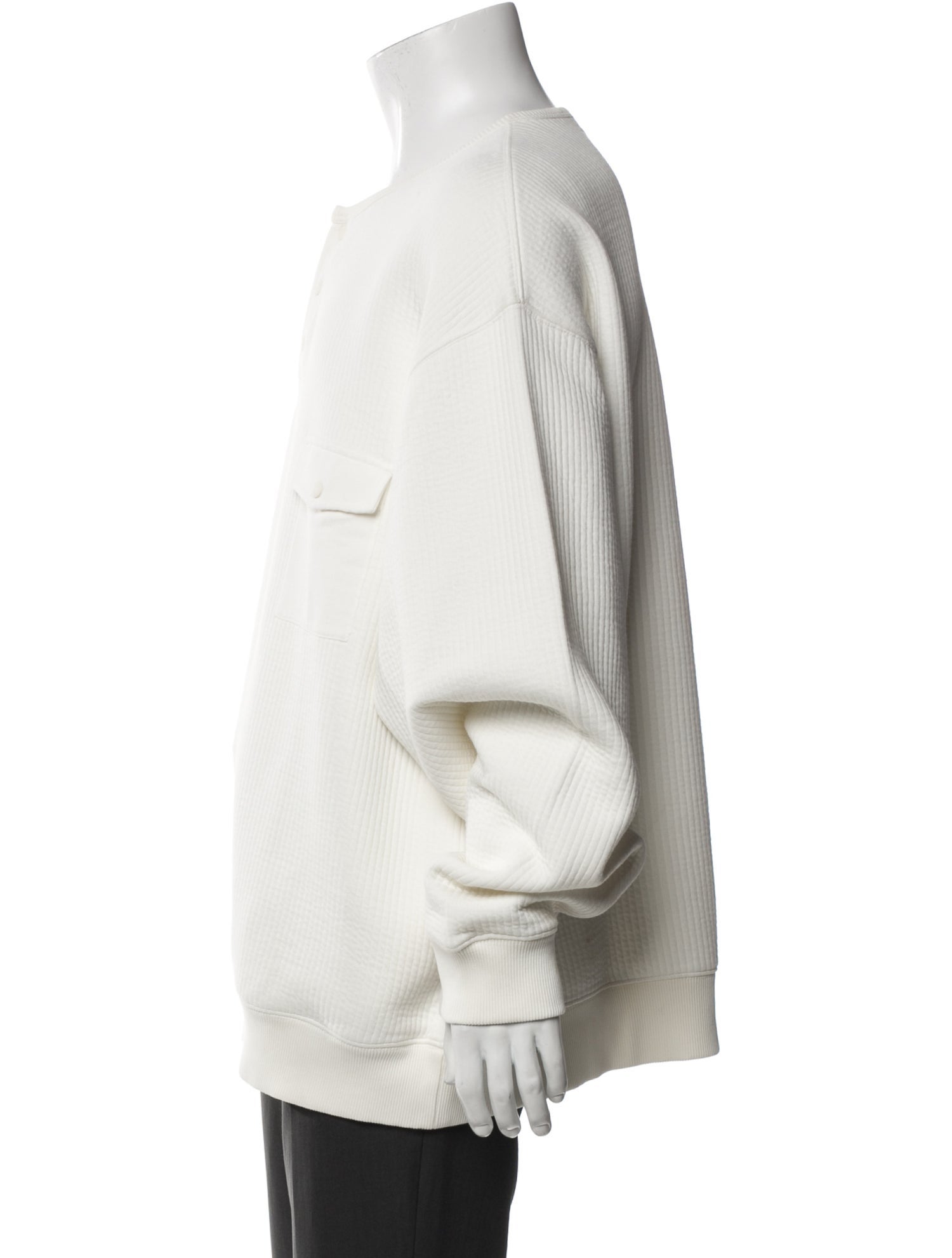 KITH Crew Neck Long Sleeve Henley