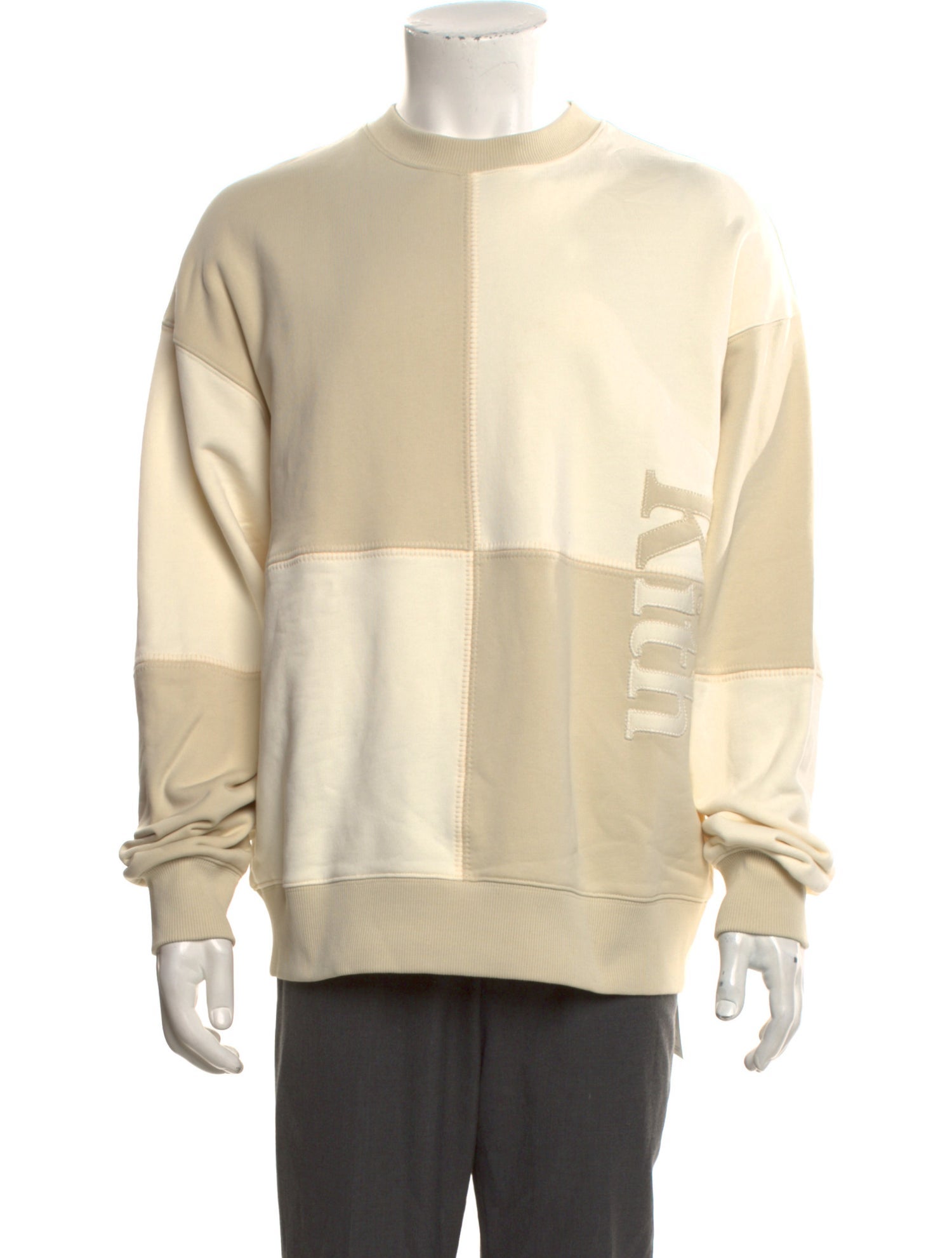 KITH Colorblock Pattern Crew Neck Pullover w/ Tags