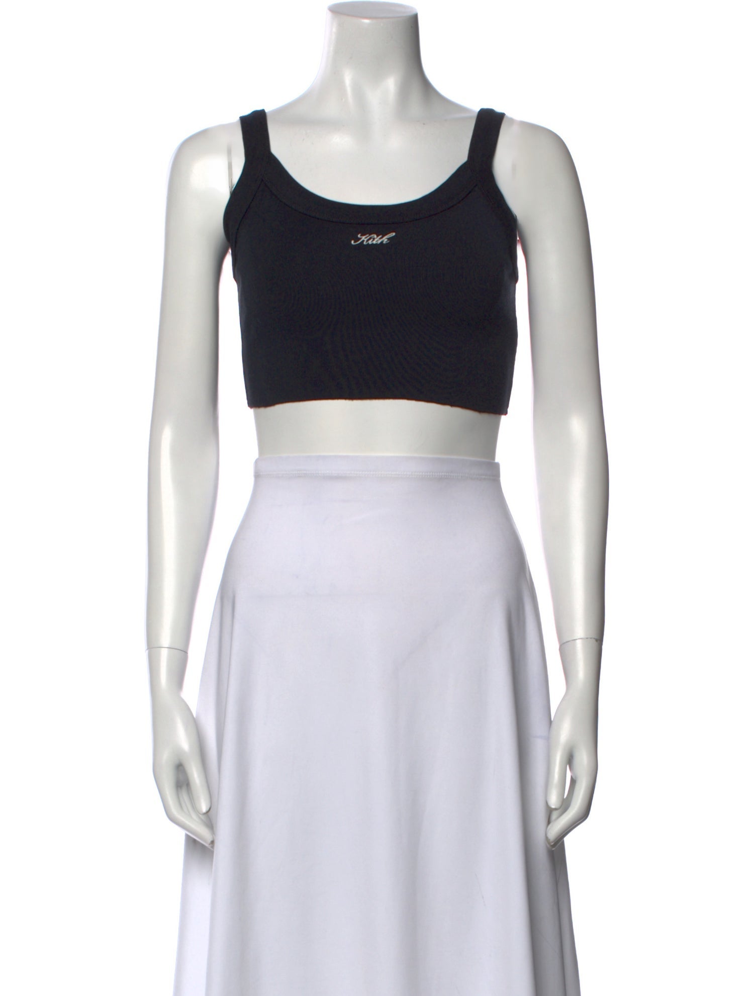 KITH Scoop Neck Sleeveless Crop Top