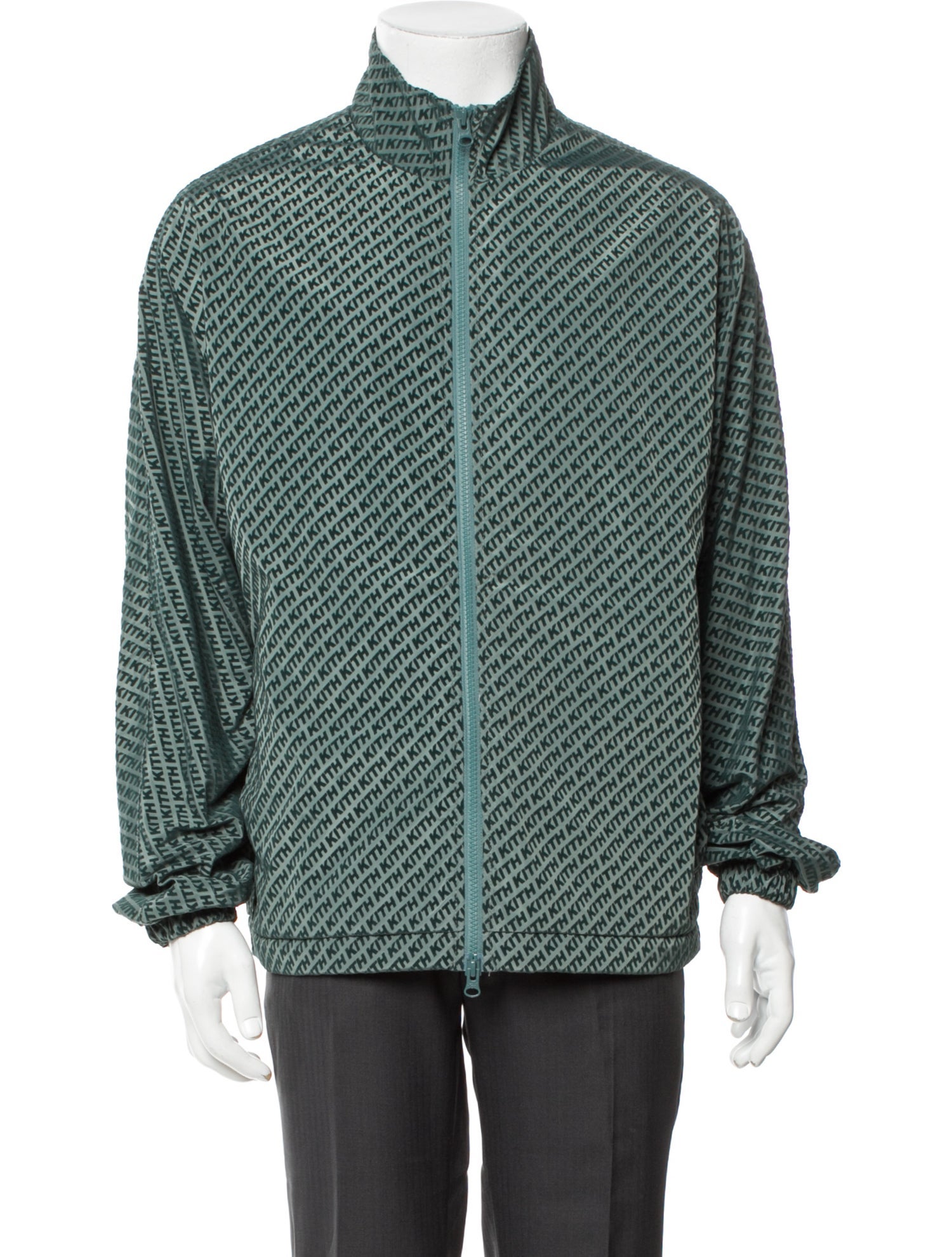 KITH Plaid Print Windbreaker