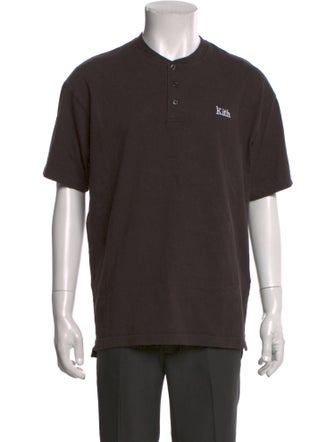 KITH Crew Neck Short Sleeve Henley